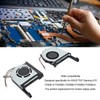 2pcs Laptop CPU GPU Cooling Fan 4 Pin Silent Efficient