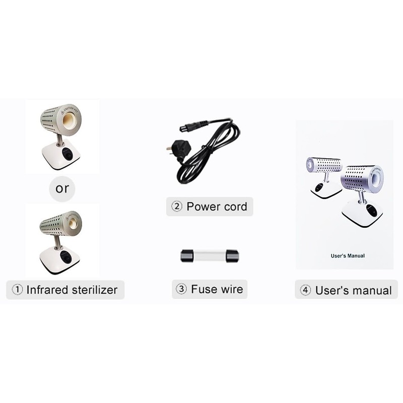 Microyn Laboratory Infrared Sterilizer Autoclave Sterilizer with Two Heating Temperatures