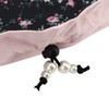 Drawstring Makeup Bags Cosmetic Bags Large Capacity Inner Zipper Pockets