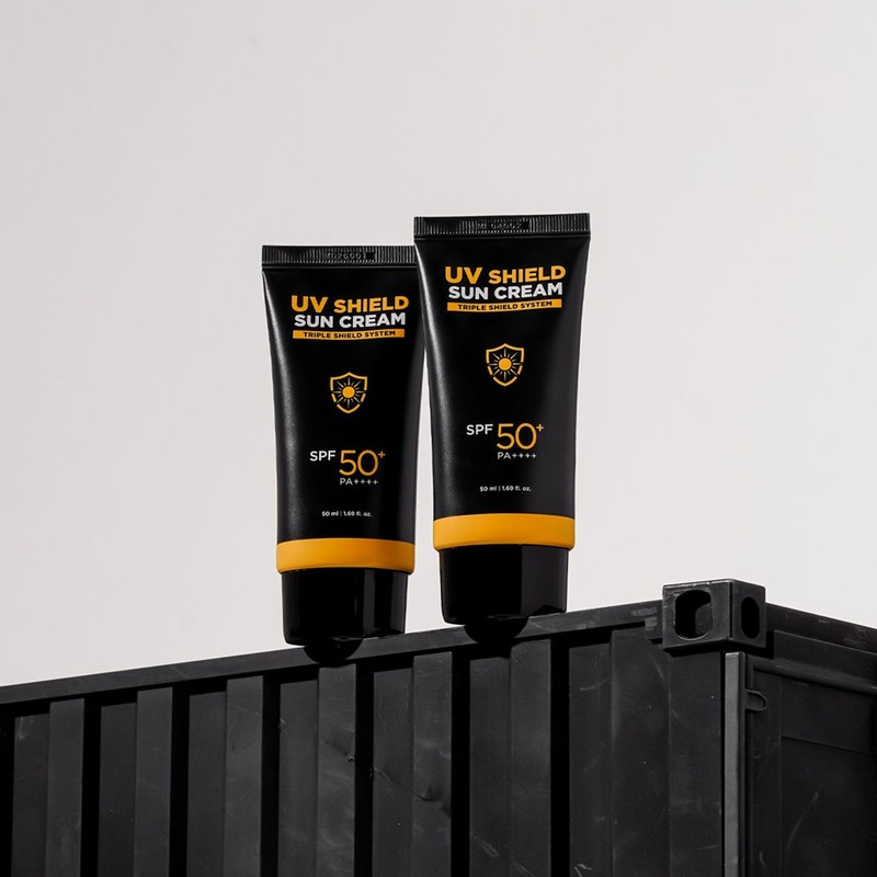 MIPU MIF UV Shield Sunscreen 50ml Men's Sunscreen 2-Pack