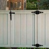 HOME MASTER HARDWARE Wood Gate Hardware Set - Heavy Duty