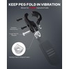 Benlari Highway Pegs P-Clamp Mount Kit, A3 Steel Motorcycle Foot