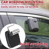 Lifronkit Car Window Punch Button Lock Box, Black Portable Car