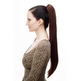 WIG ME UP - Extra Long Straight Hair Piece Braid - Chestnut Brown - 28" (70cm) - T113-33