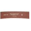 Conte Massimo Men's Belt Made of Genuine Leather, Black, Can