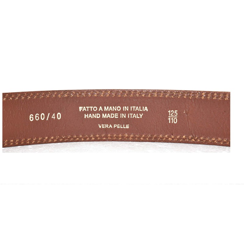Conte Massimo Men's Belt Made of Genuine Leather, Black, Can