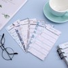 60 Sheets A6 Budget Sheets 6 Holes Budget Binder A6