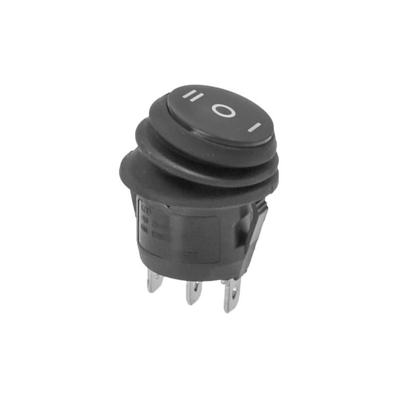 3-Pack Waterproof Rocker Toggle Switch, ON/Off/ON SPDT 3Pin Boat Switches
