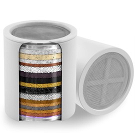 Nuodan 2 Pack 18 Stage Shower Filtered Cartridges, Replacement Multi-Stage Shower Head Filter Cartridge - Longest Lasting High Output Universal Shower Filter Blocks Chlorine & Toxins