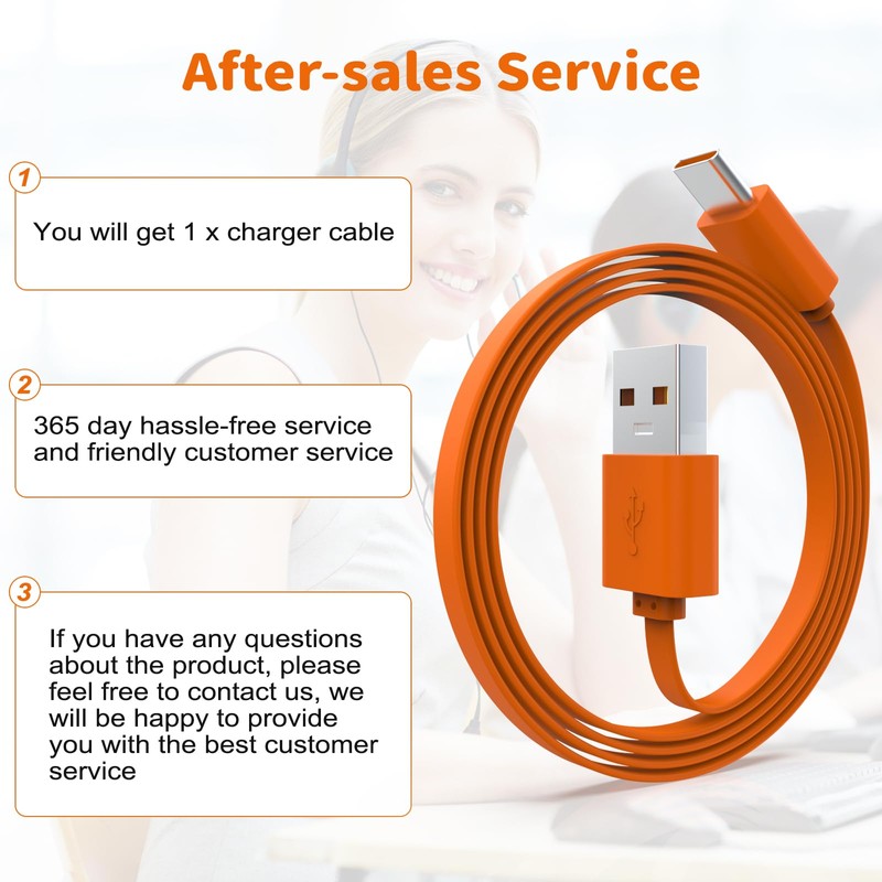 Gneinour USB C Charging Cable Compatible with Beats Studio Buds,