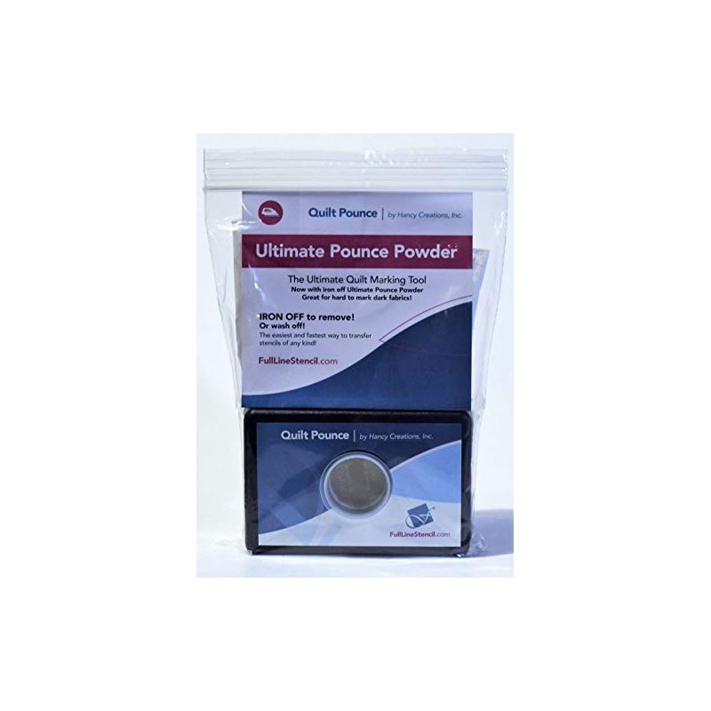 Full Line Stencil Starter Pack-Pounce Pad, White Ultimate Iron Off