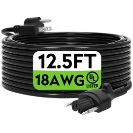 89143 Replacement Power Cord for MP350, MP450, MP550, MP600, MP800 Turbo Immersion Blenders - OEM Compatible, UL Certified 150in Heavy Duty PVC & Copper, Triple Safety Protection