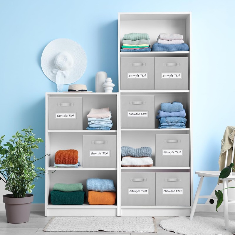 artsdi 11x11 storage cube bins (Set of 10) Foldable Fabric