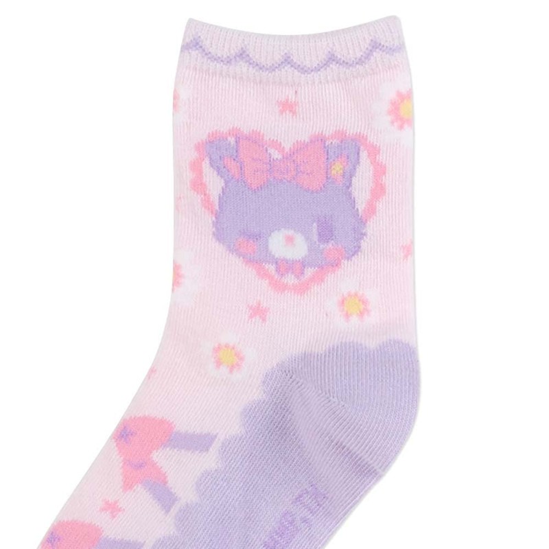 Sanrio 283509 Mewkle Dreamy Kids Socks, 3 Pair Set, Design: