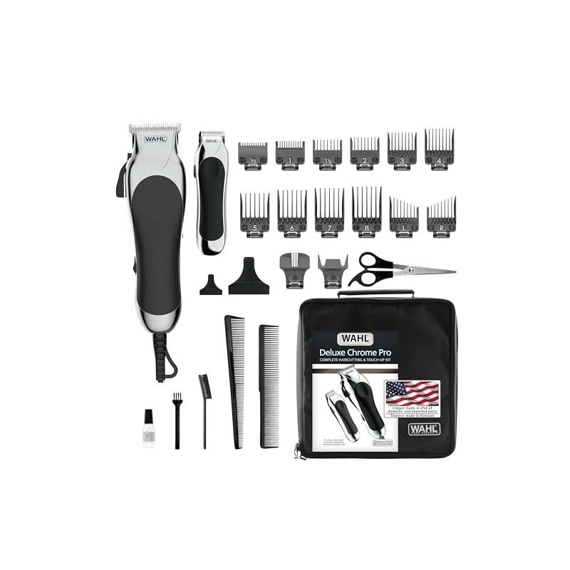 Wahl - Kit completo de corte de pelo 79524-5201 Chrome