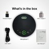 Tenveo Conference Speaker with Microphone, Bluetooth/Wireless/USB omnidirectional Speakerphone Noise Cancelling