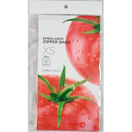 Will Max EMBALANCE Zipper Bag, XS 11 Pieces, T12177, Clear