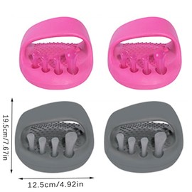 AIMALL Orthopedic Foot Correction Slippers for X-Shaped and O-Shaped Legs, Ergonomic Design, Adult Unisex Insoles, Anti-Valgus, 4.3 in x 4.1in