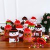 12PCS Christmas Candy Bags Treat Bags for Favors and Decorations