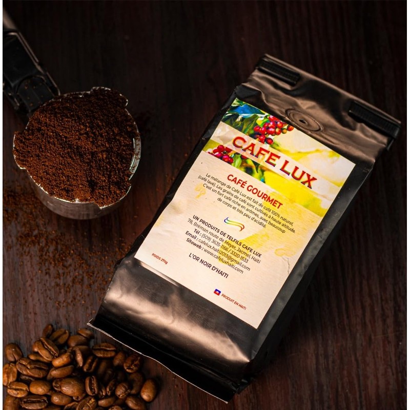 Cafe Lux Gourmet Ground Medium Roast Coffee - Made in