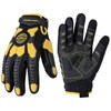 HANDLANDY Cut Resistant Gloves Men Anti-Vibration Work Gloves, Padded Palm