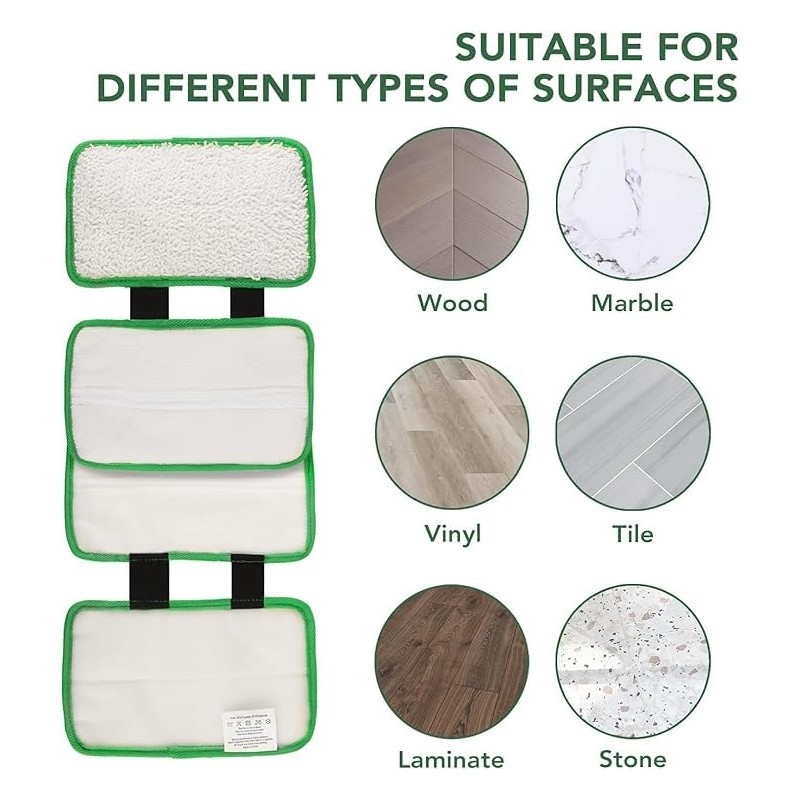 SavStor Replacement Pads Refill for Shark Sonic Duo Hardwood Floor