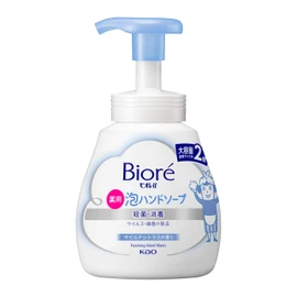 Biore U 【Large Capacity】 Foam Hand Soap with Pump, Mild Citrus Scent, 16.9 fl oz (500 ml) x 1