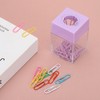 PATIKIL Magnetic Paper Clip Holder Dispenser, 2 Pcs Large Capacity