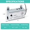 Hipoilk Attic Fan Thermostat and Humidistat, Adjustable Temperature and Humidity