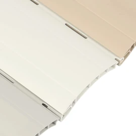 5 x roller shutter slat profile replacement for roller shutters, roller shutters, replacement slats in mini or maxi, colour: grey, white or beige (grey [47], K52B - 198 cm)