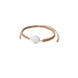 Silver Macrame Bracelet Black Pink Beige Natural Stone Saint Lucia Adjustable with Shiva Eye Sterling Silver Macrame Stone of Saint Lucia Eye, Sterling Silver Sterling Silver macrame Stone Saint