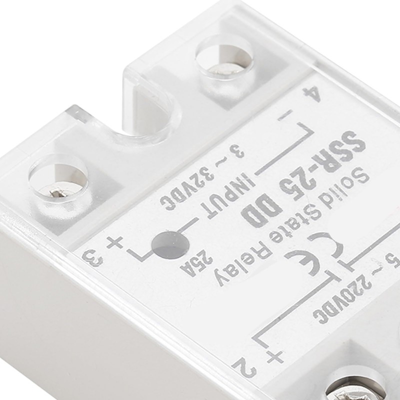 LOCADENCE SSR 25 DD 25A 5~220VDC Solid State Relay, no