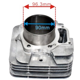 Tupo 90mm Cylinder Piston Ring Gasket Top End Rebuild Kit Compatible with Honda TRX450 Foreman 450 TRX 450 TRX450FE TRX450S TRX450ES TRX450FM 4x4 1998-2004