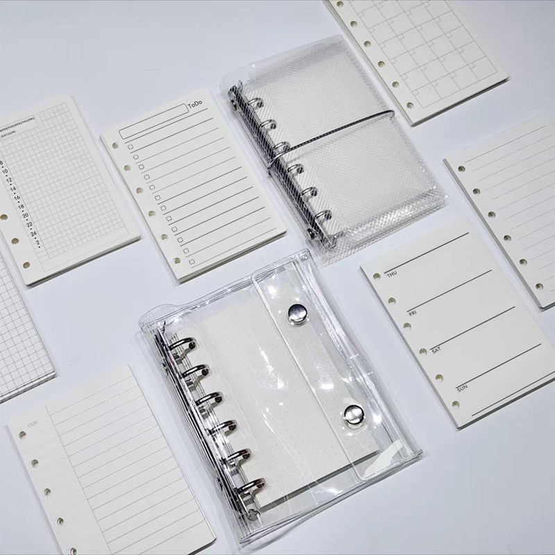 A7 To Do List Refill Paper with 5 Label Stickers,