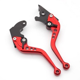 Clutch Brake Levers fit FJ09/MT09 Tracer/GT FZ09/MT09/SR 14-20, FZ07/MT07 14-22, FZ10/MT10 16-23,NIKEN/GT Tenere 700 19-22,XSR 700 900 ABS XV950 Racer 16-20, FZ6 FAZER 04-10 Red
