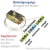 Europart 10027564 Thermostat Cooling Temperature Controller K57-L5537 Ranco Capillary Tube