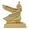 Ebros Ancient Egyptian Hieroglyphic Kneeling Winged Goddess Maat Mini Figurine