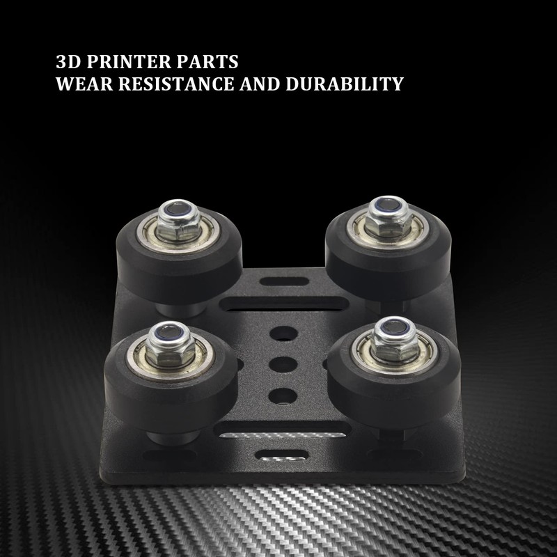 Iegefirm 3D Printer Aluminium 2020 V-Slot Plate Slide for Profile