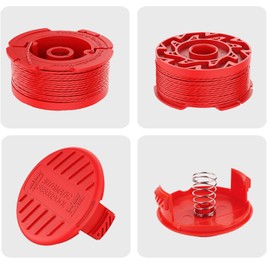 4 Pack 0.080" 20ft CMZST080 CMZST0803 Weed Eater String Trimmer Line, String Trimmer Replacement Spool Compatible with Craftsman CMCST910 CMCST910M CMCST910M1 String Trimmer