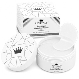 Revitale Hyaluronic Acid & Peptides Pure Under Eye Patches (Jar, 30 Pairs)