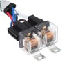 Partsam 1Set H4 Headlight Relay Harness Kit for 7x6 5x7