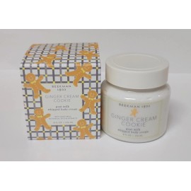 Beekman 1802 Goat Milk 8 oz Whipped Body Cream - Ginger Cream Cookie - NEW