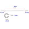 Glasser End Tips Slotted Ear Sock Pieces Silicone Eyewear Anti-Slip