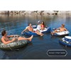 Intex River Run 2 Inflatable Floating Lounge with 440lb Capacity,