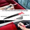 EHDIS Window Tint Kit Vinyl Wrap Tool with Bulldozer Squeegee,Windshield