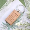 Hroanc Valentines Gifts for Mum Keyring Wood Mum Birthday Gifts