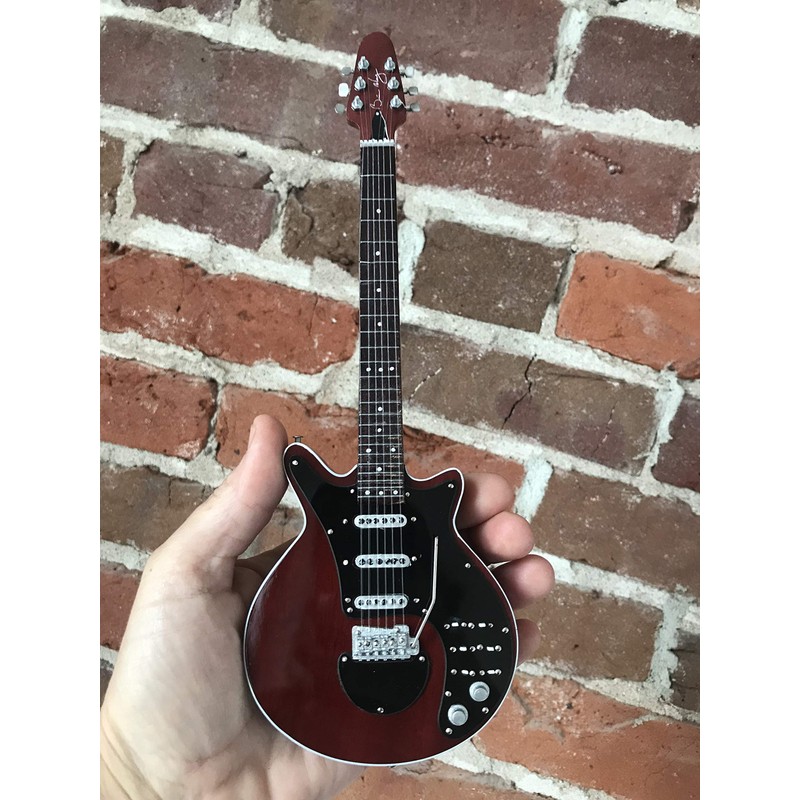 FanMerch Queen Brian May “Red Special” Mini Guitar Replica Collectible
