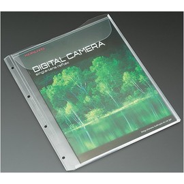 コクヨ ファイル 取扱説明書ファイル用替紙 封筒型(マチ付) A4 ラ-YT870