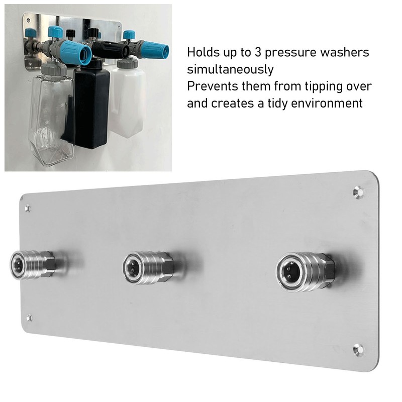 Pressure Washer Holder Stainless Steel Wall Mounted Foam Pressure Washer