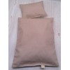 Puppenbettwäsche in 2 Variationen Größe 26b x 34h (Mauskopf)